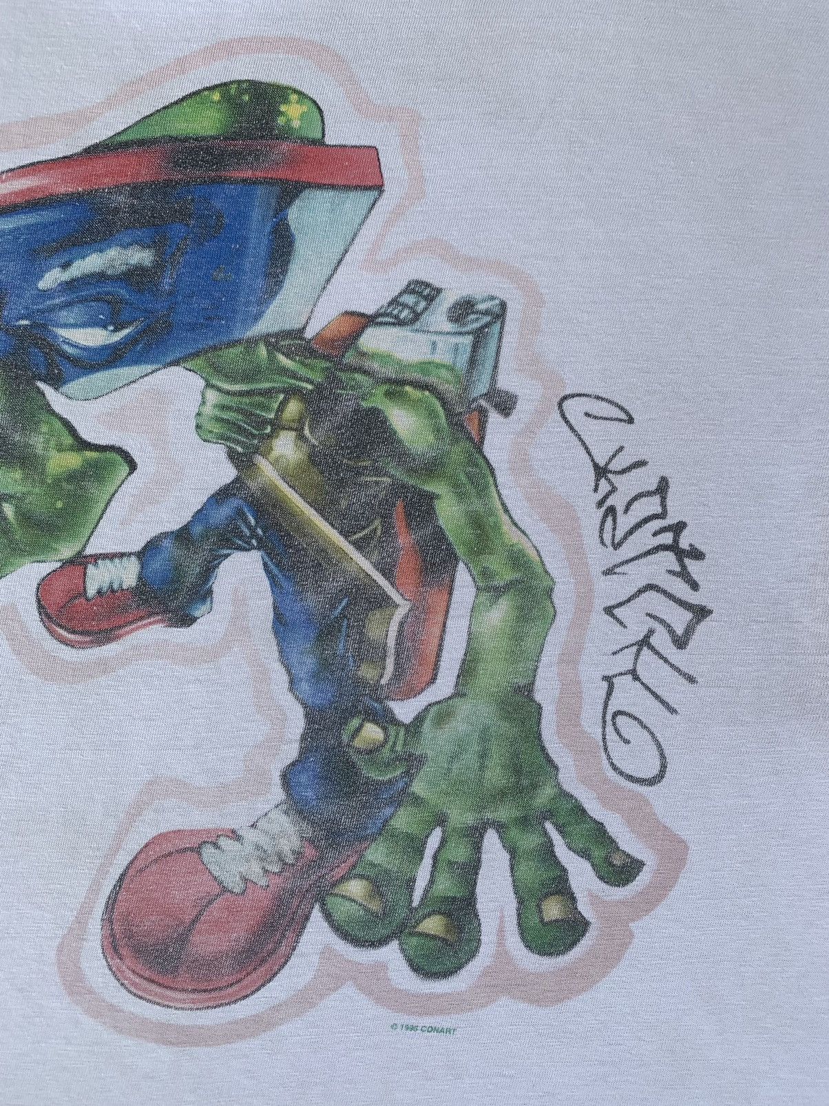 Rap Tees [SOLD] 💥Rare vintage 1990 conart Katch1 Size US XL / EU 56 / 4 - 6 Thumbnail