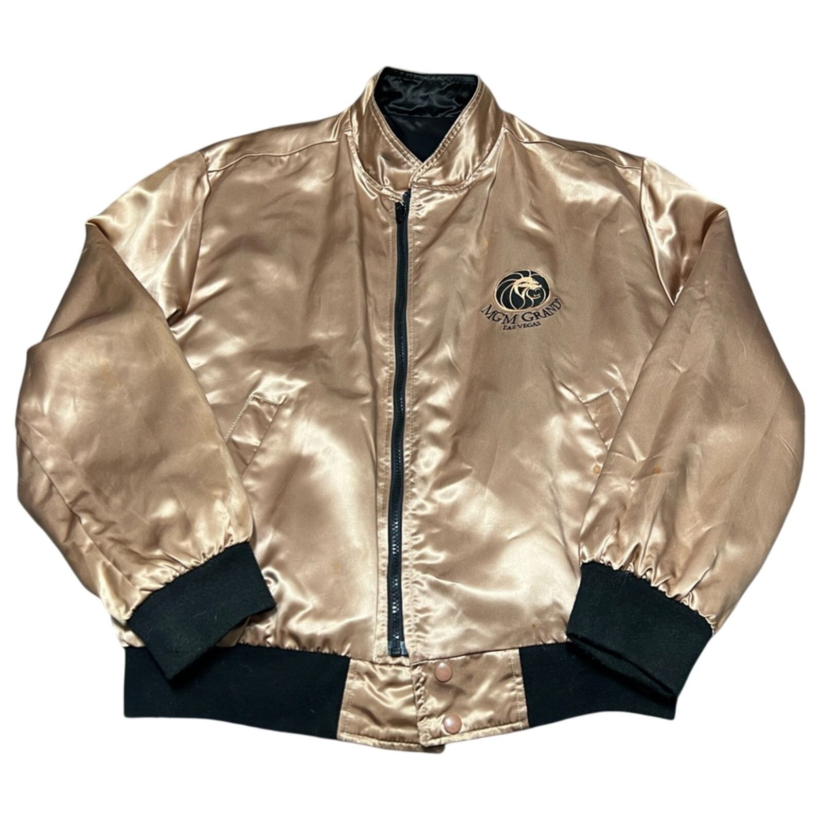 Other Vintage MGM Grand Studio Reversible Satin Jacket Vegas 90s Size US M / EU 48-50 / 2 - 4 Thumbnail