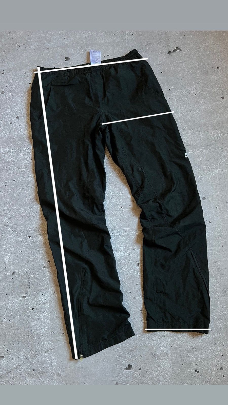 Nike Rare Vintage Women Pants Nylon Nike Size S Size 27" / US 4 / IT 40 - 2 Thumbnail