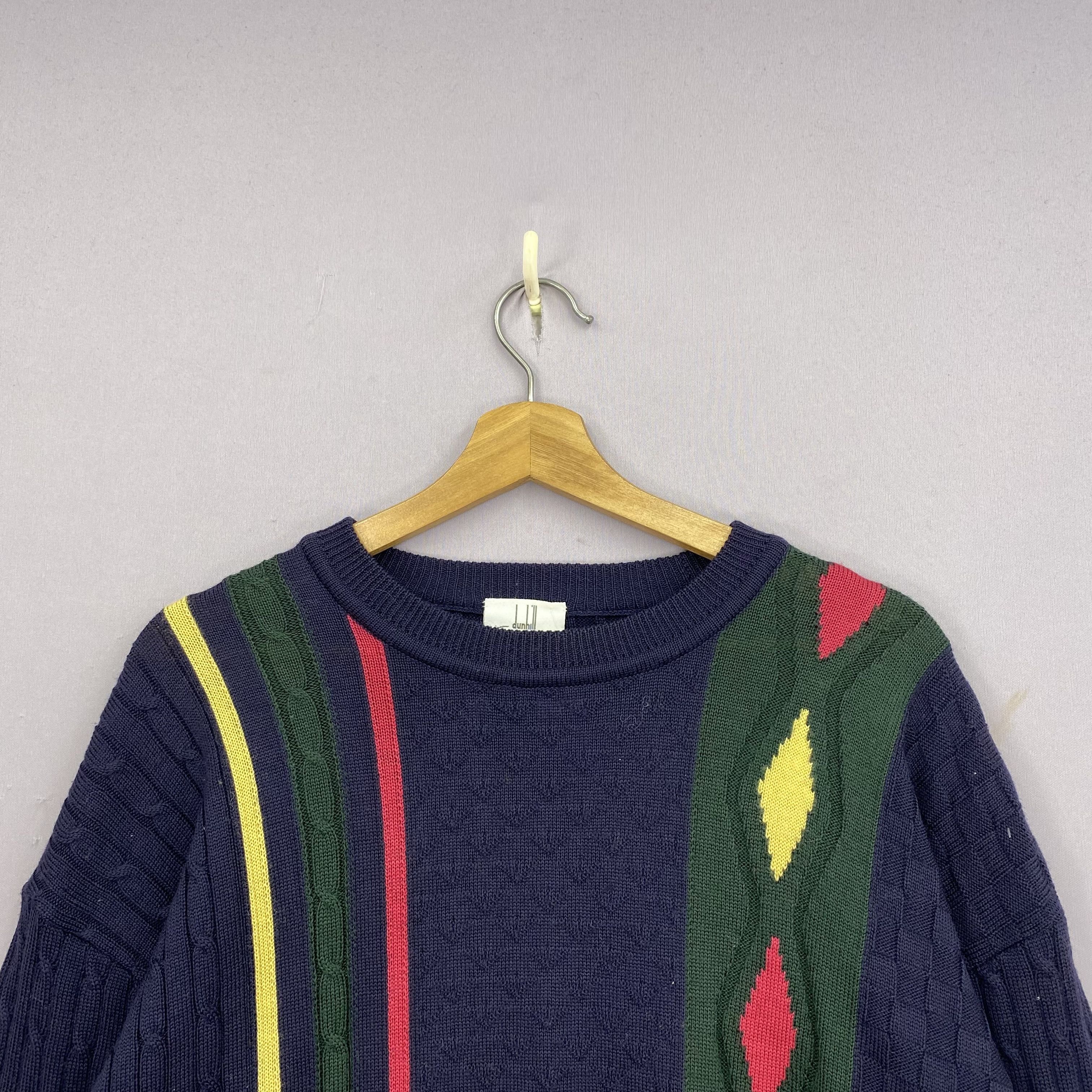 Alfred Dunhill Vintage 90s Dunhill Knitwear Sweater Sweatshirt | GF20433 Size US S / EU 44-46 / 1 - 2 Thumbnail