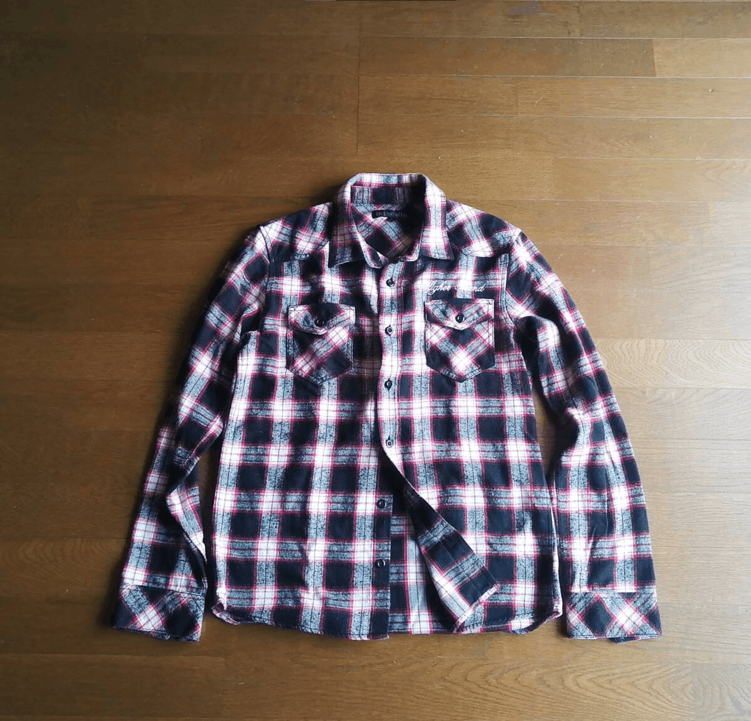 In The Attic In The Attic "Higher Ground" flannel button-up Size US L / EU 52-54 / 3 - 1 Thumbnail