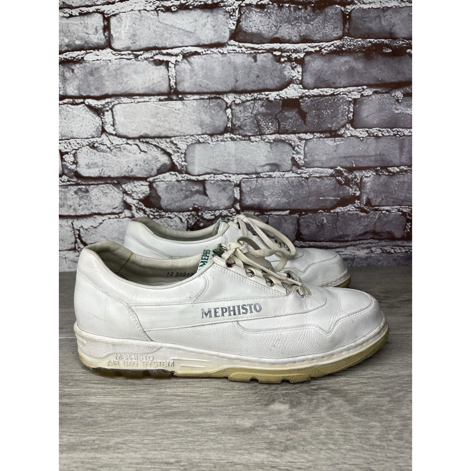 Mephisto Mephisto RunOff Air Bag System White Leather Lace Up Shoes W Size US 9 / IT 39 - 12 Thumbnail