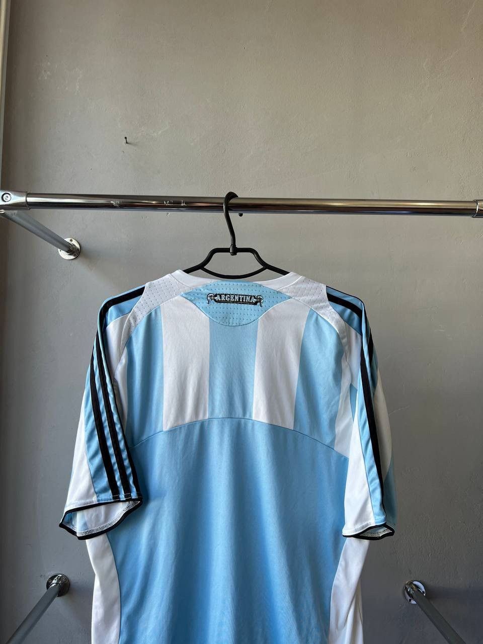 Adidas 2007/2009 ARGENTINA TEAM SOCCER JERSEY FOOTBALL SHIRT ADIDAS Size US XL / EU 56 / 4 - 12 Thumbnail