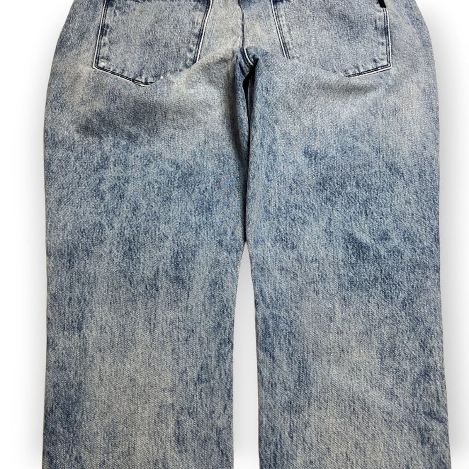 Rta RTA Ryder Straight Jeans Light Blue Frayed Hem Size 29 Size 29" - 12 Thumbnail