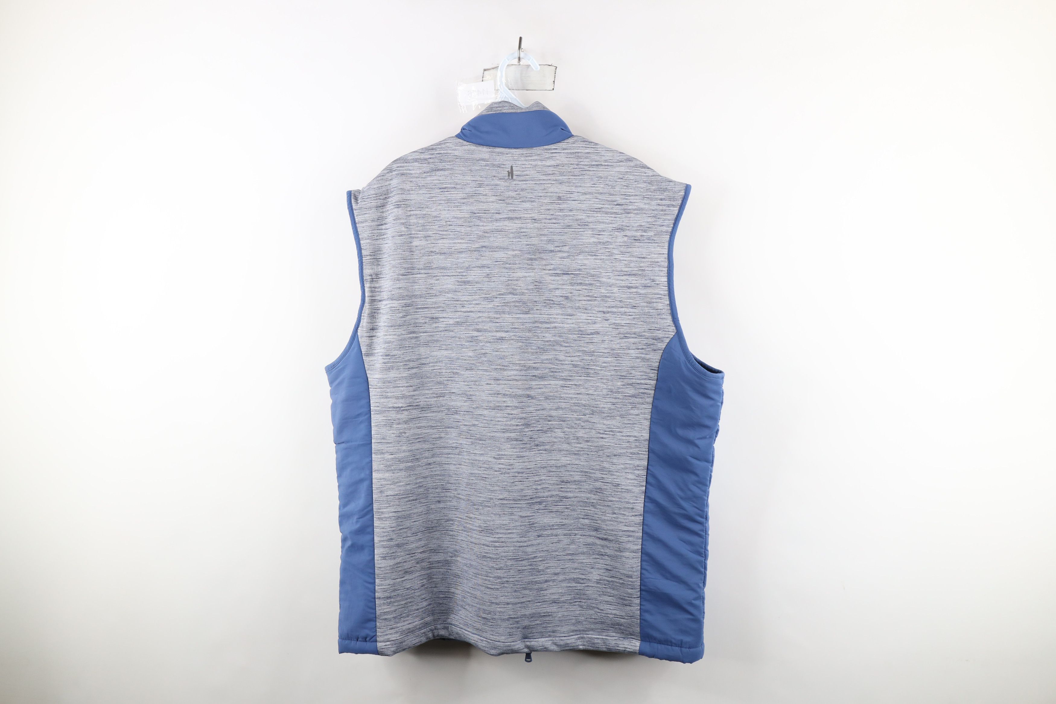 Vintage × johnnie-O New Johnnie O Full Zip Golfing Puffer Vest Jacket Blue Size US XL / EU 56 / 4 - 12 Thumbnail