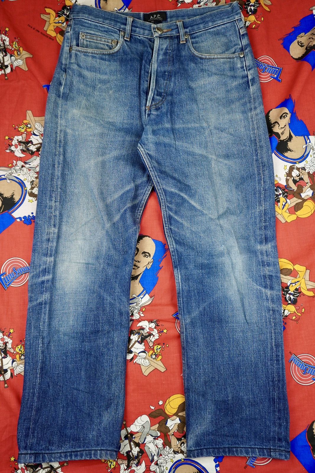 A.P.C. Vtg Apc jeans redline selvedge denim distressed grunge Size US 29 - 3 Thumbnail