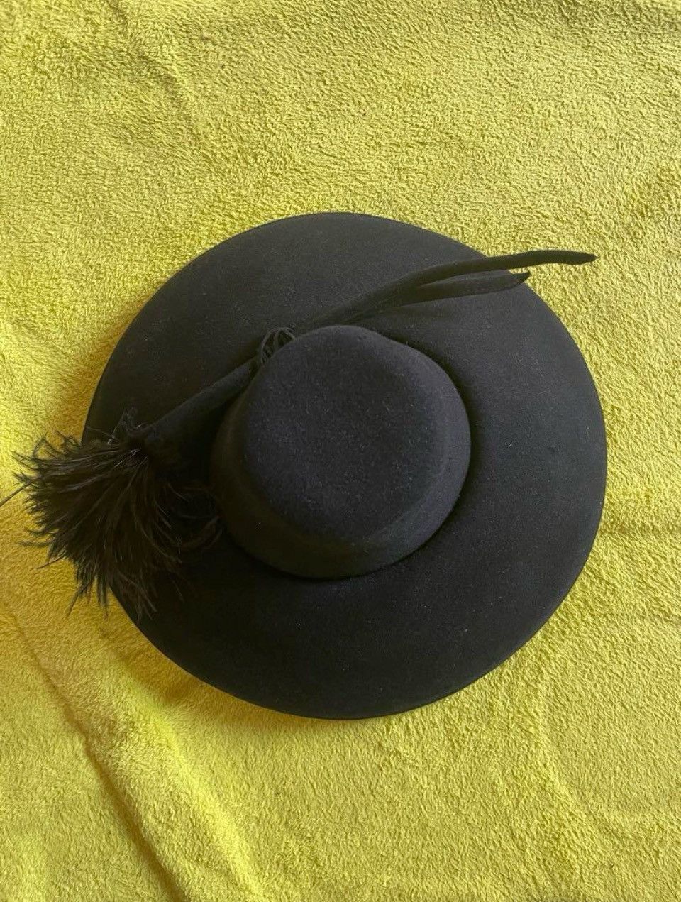 Other Sculpted Elegance: Yumiko Iroyama Black Felt” Size ONE SIZE - 4 Thumbnail