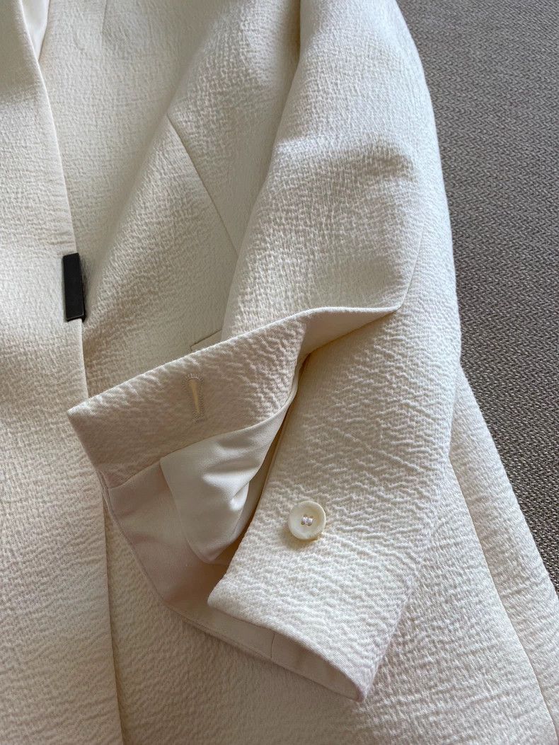 Helmut Lang Helmut Lang size 0Embossed WOOL SUIT COAT 2501-Nextarrow Size XS / US 0-2 / IT 36-38 - 5 Thumbnail