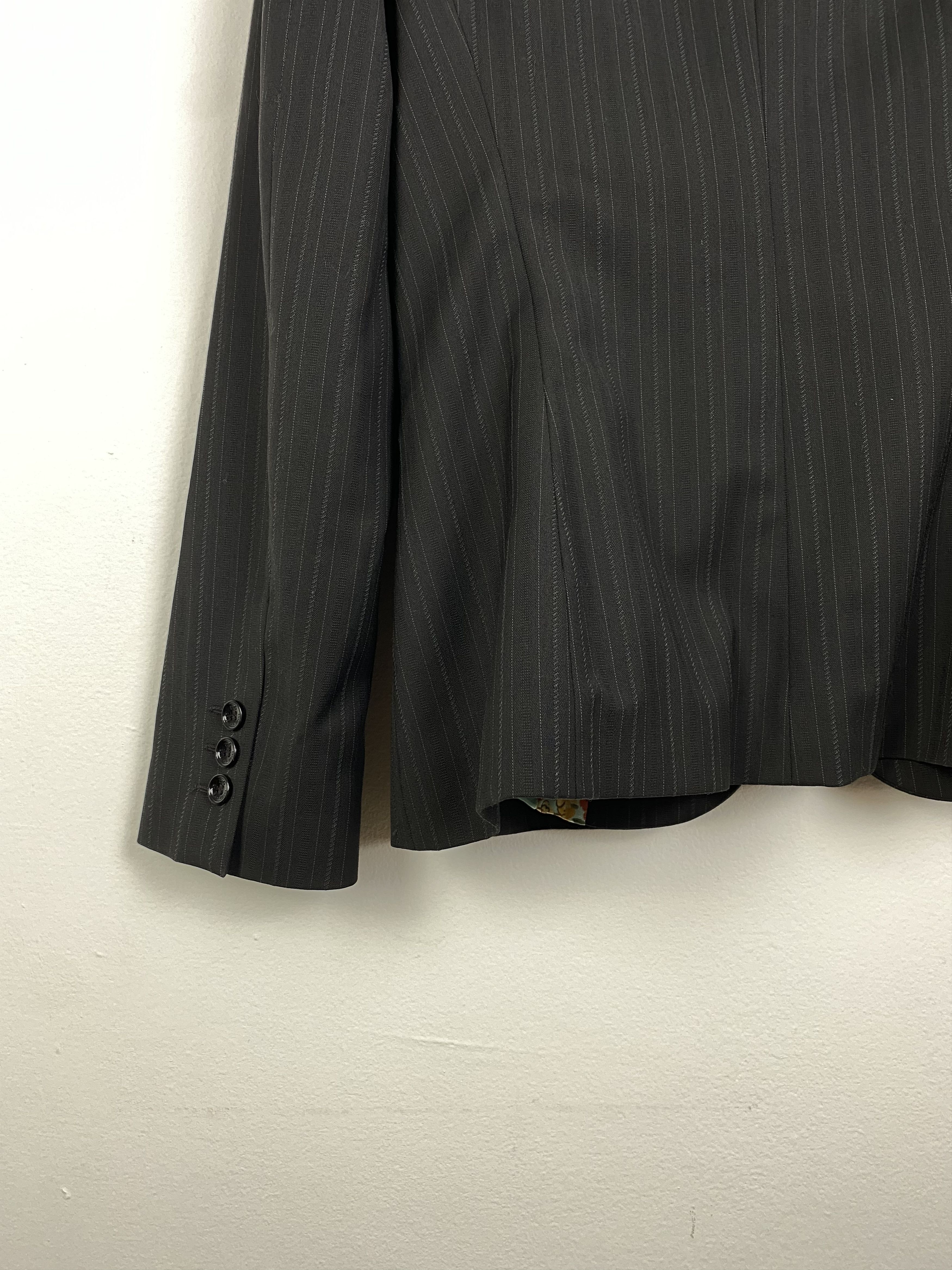 Dolce & Gabbana Dolche&Gabbana Wool Blend Stripe Fitted Jaccket SZ M Size M / US 6-8 / IT 42-44 - 8 Thumbnail