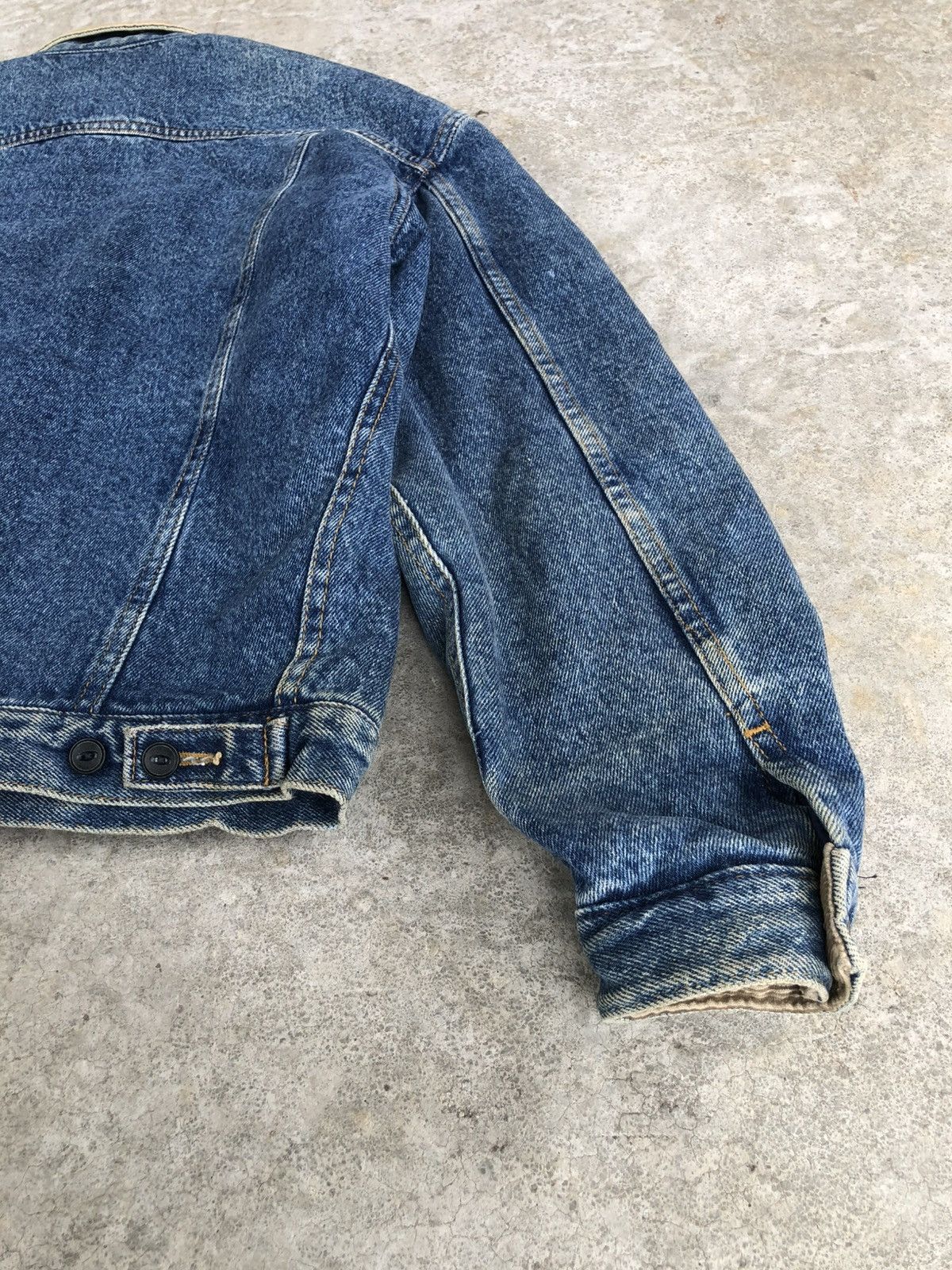 Lee Vintage Lee Storm Rider Blanket Lined Denim Jacket Baggy Size US L / EU 52-54 / 3 - 17 Thumbnail