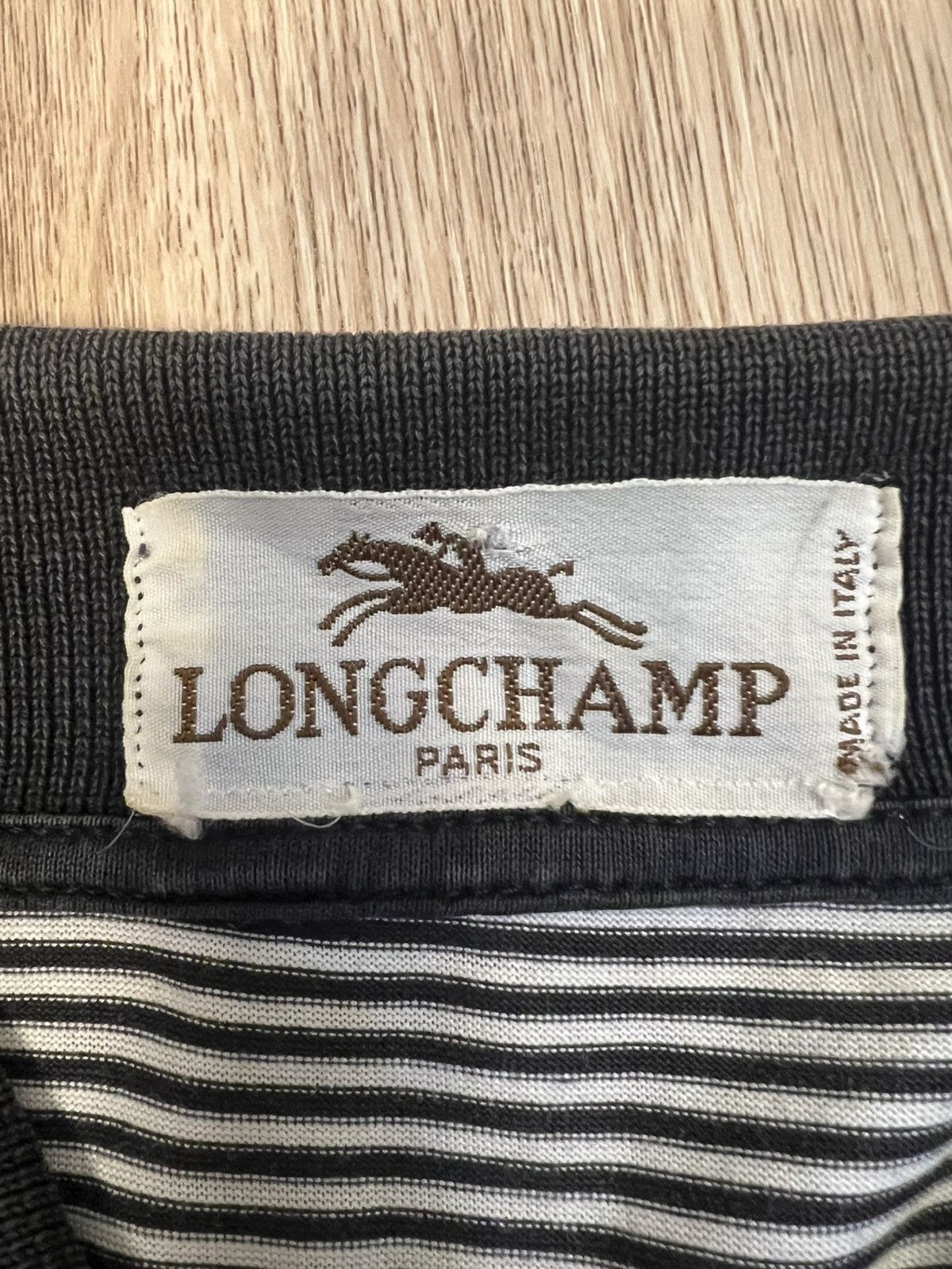 Longchamp × Vintage Longchamp Paris Polo Size US M / EU 48-50 / 2 - 2 Thumbnail