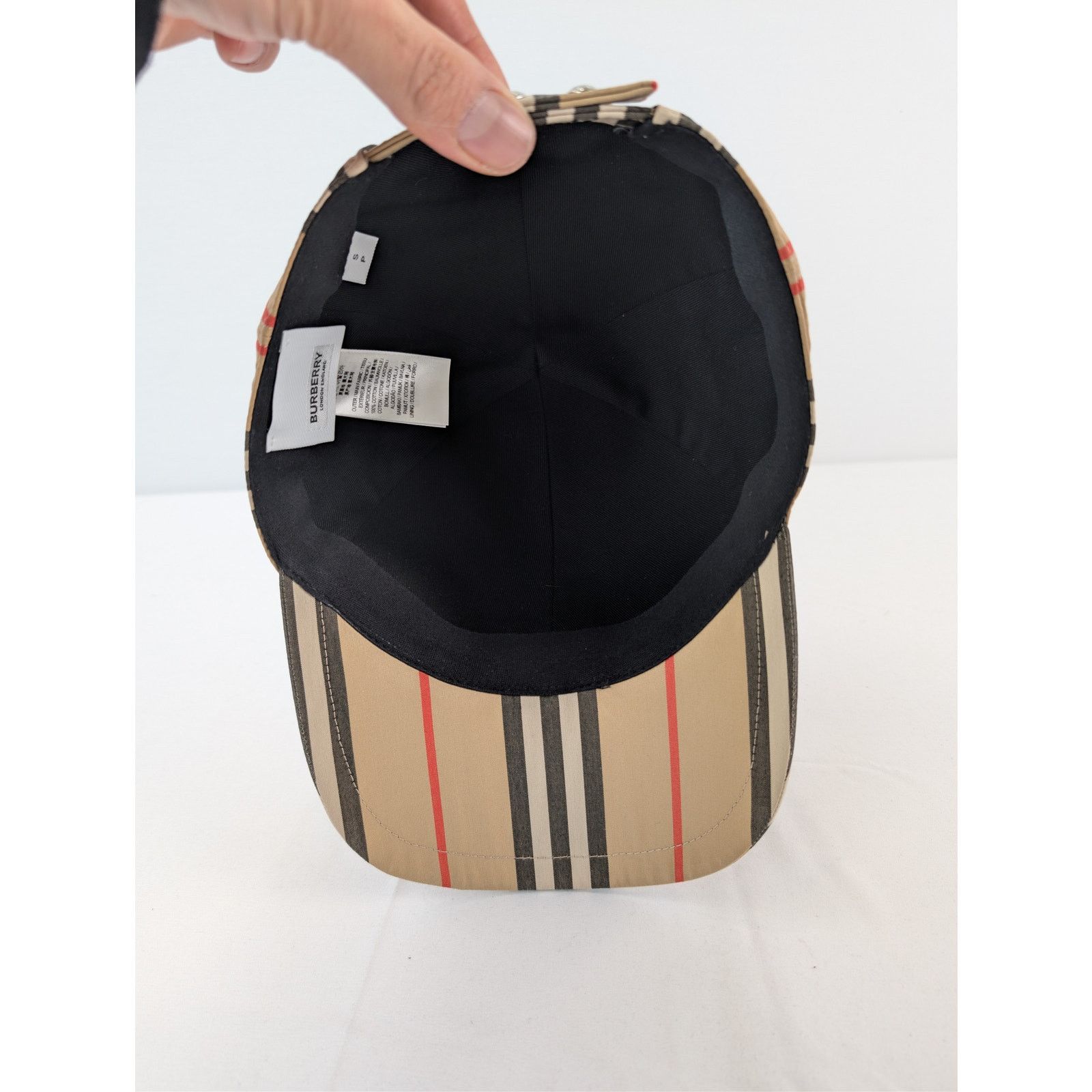 Burberry o1rshd1 Size: S / TB Baseball Cap / Hat in Multicolor Size ONE SIZE - 10 Thumbnail