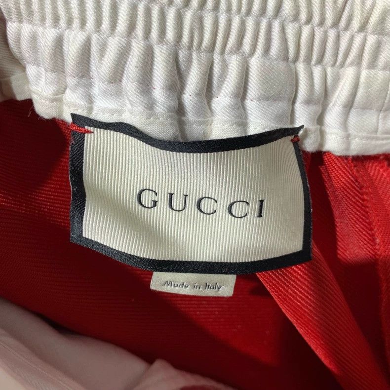 Gucci Gucci Loved red sports casual trousers 2501-Nextarrow Size US 30 / EU 46 - 4 Thumbnail