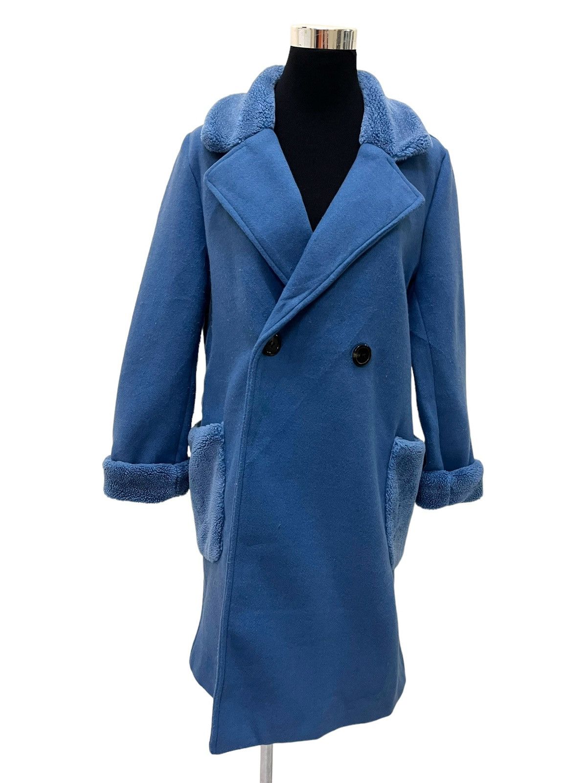 Japanese Brand × Vintage Japanese Brand Sherpa Long Coat Size M / US 6-8 / IT 42-44 - 1 Thumbnail