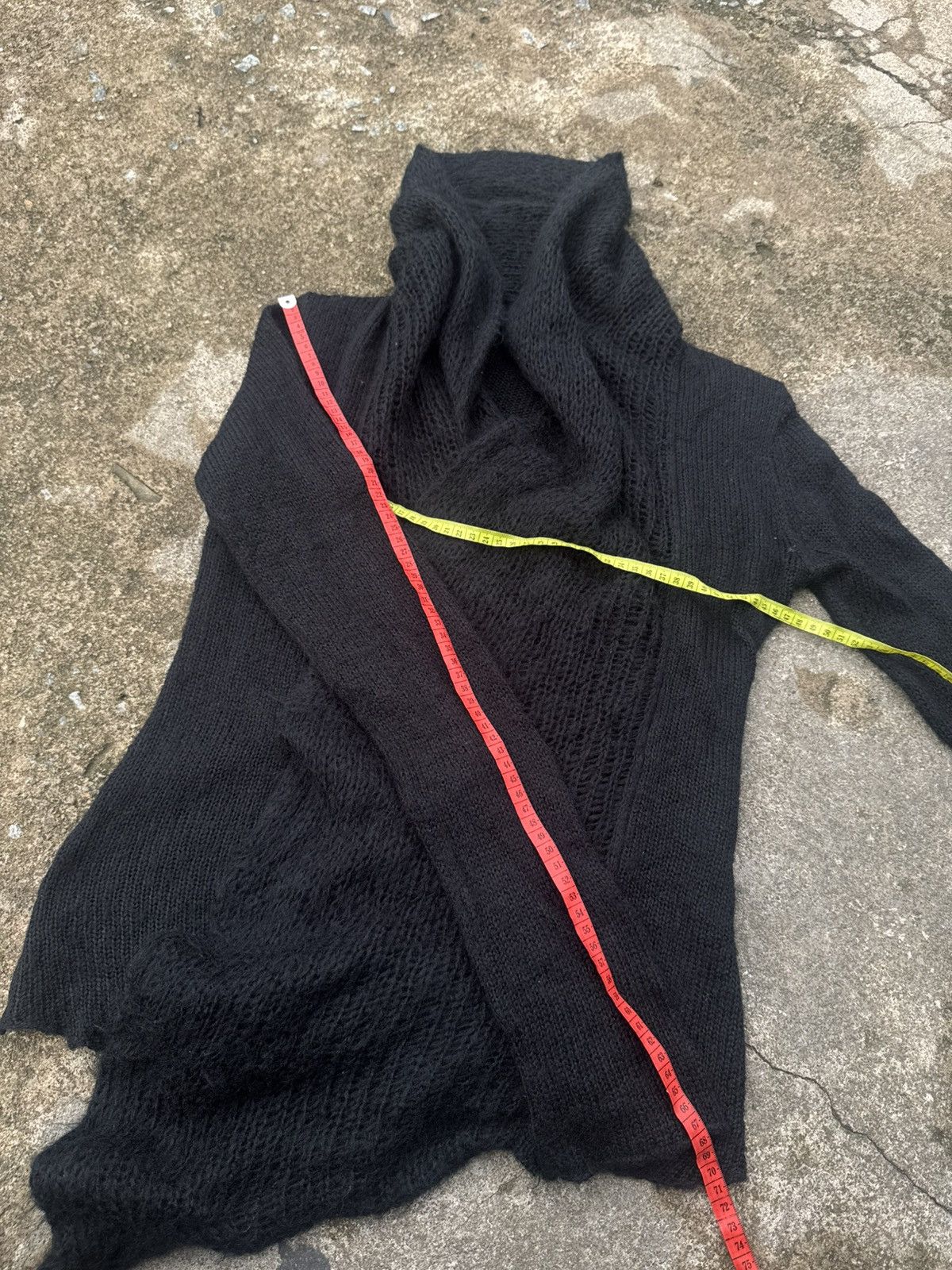 If Six Was Nine Archive Egoist Japan Mohair Cardigan Yohji Style Size US M / EU 48-50 / 2 - 7 Thumbnail