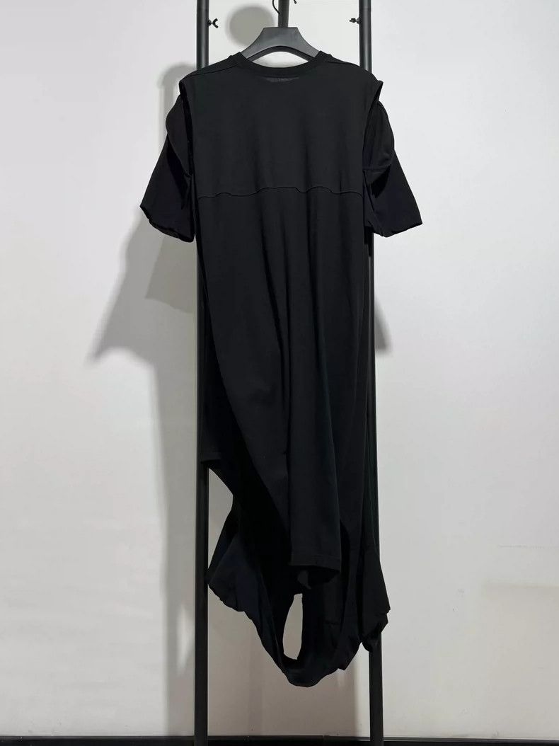 Rick Owens Rick Owens Irregular Short Sleeve T-Shirt Size US M / EU 48-50 / 2 - 1 Thumbnail