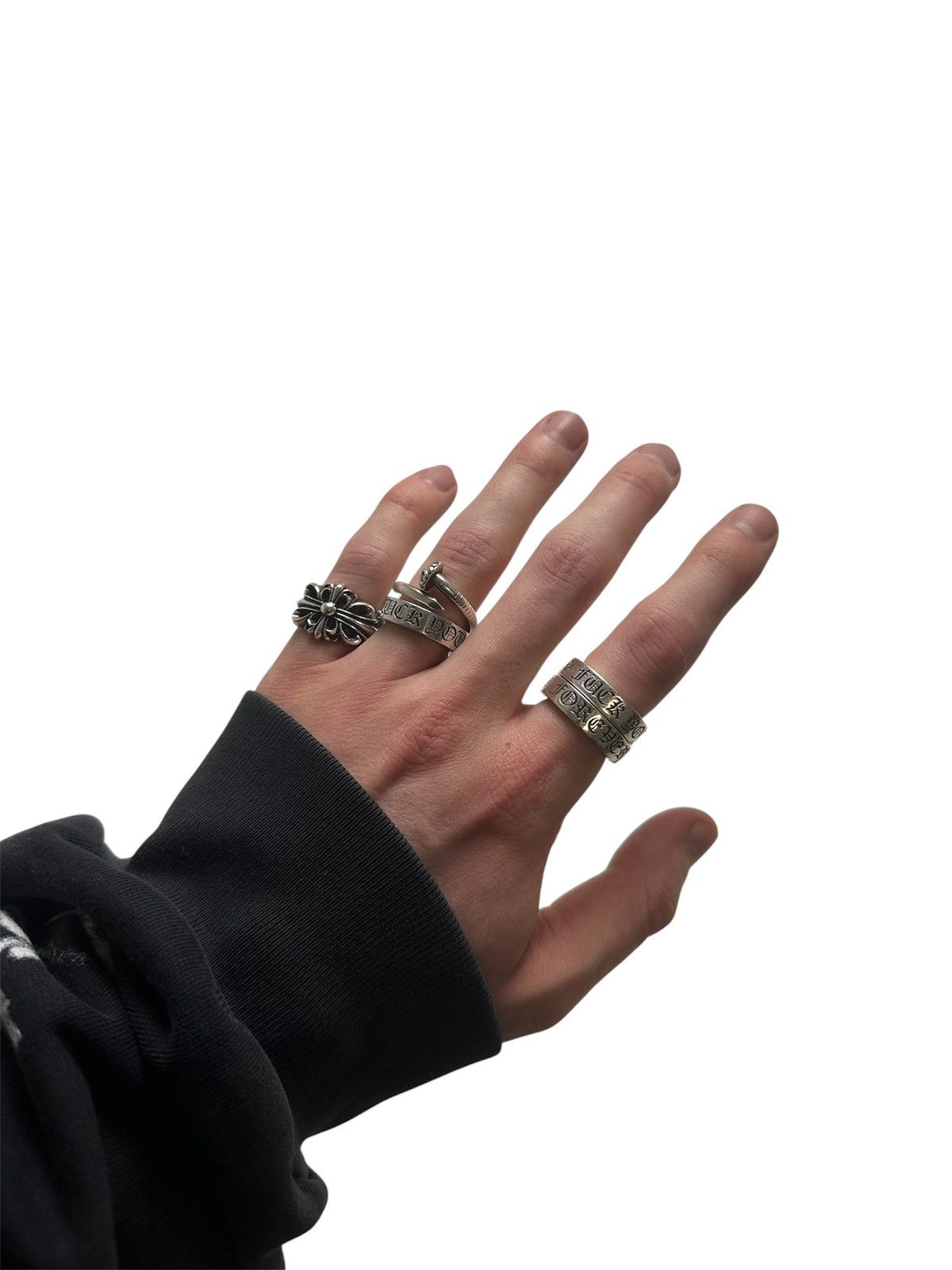 Chrome Hearts Chrome Hearts Nail Ring US8 Size ONE SIZE - 2 Thumbnail