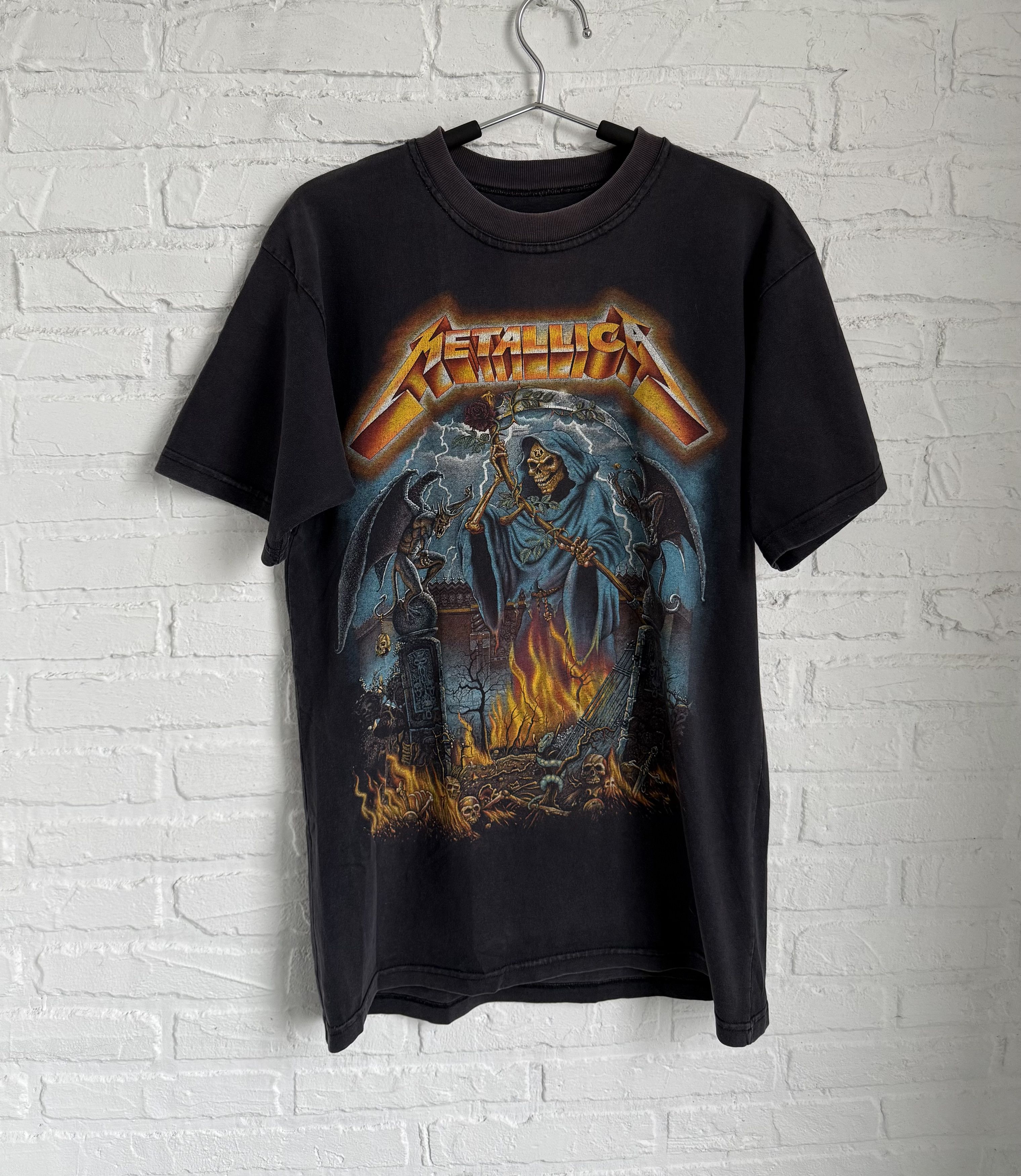 Band Tees × Vintage Vintage 90s Metallica metal t-shirt Size US M / EU 48-50 / 2 - 1 Thumbnail