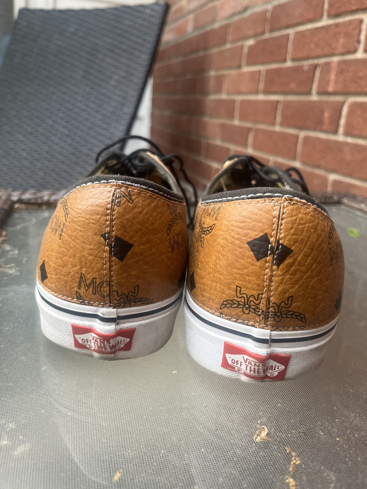MCM × Vans Custom Made MCM Vans Size US 12 / EU 45 - 7 Thumbnail