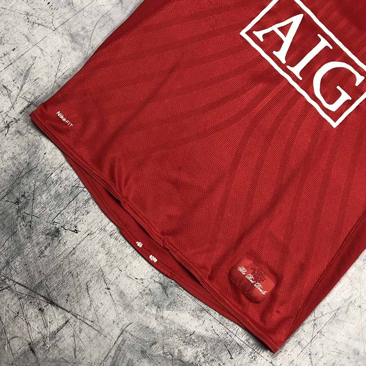 Nike × Vintage Vintage 00s Nike Manchester United Red Devils Soccer Jersey Size US M / EU 48-50 / 2 - 9 Thumbnail