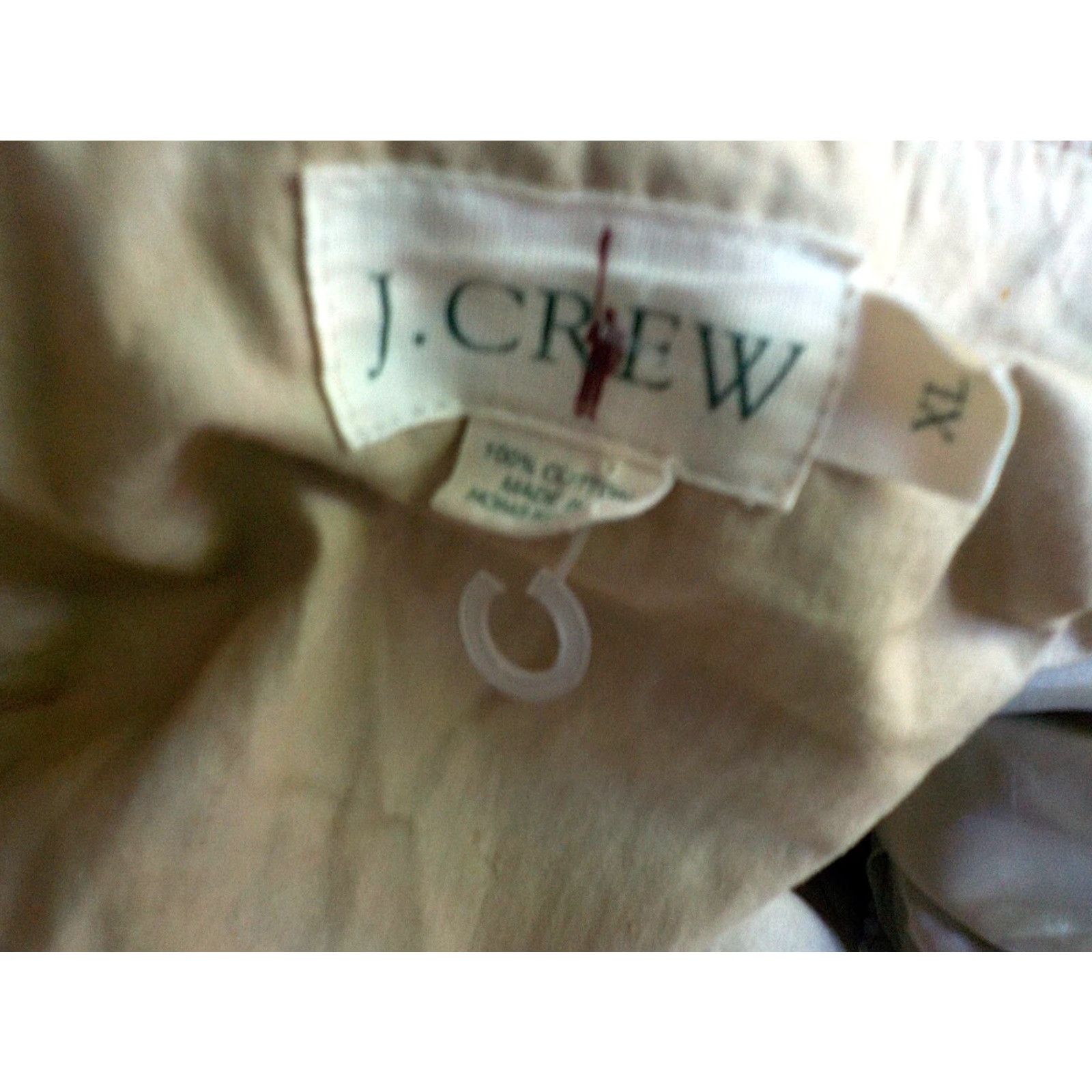 J.Crew VINTAGE J.CREW Corduroy 3 Button Blazer 100% Cotton XL Beige Blazer Men XL Beige Corduroy 3 Button Notch Jacket Patch Pockets Mens Size 46R - 5 Thumbnail