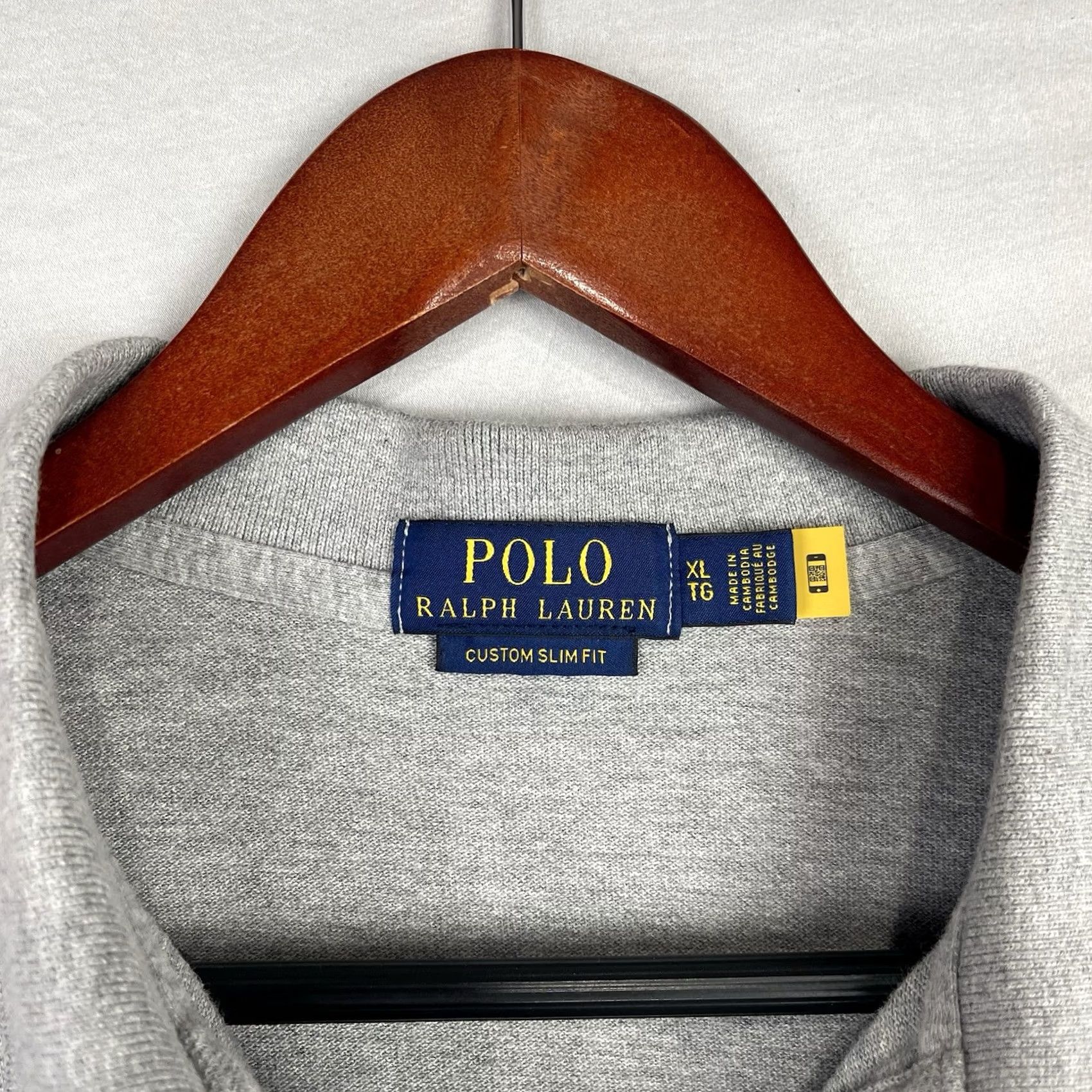 Polo Ralph Lauren Polo Ralph Lauren Polo Shirt Mens XL Gray Yacht Club Custom Slim Fit Big Pony Polo Shirt Mens XL Gray Yacht Club Slim Fit Beac h Surfing Size US XL / EU 56 / 4 - 5 Thumbnail