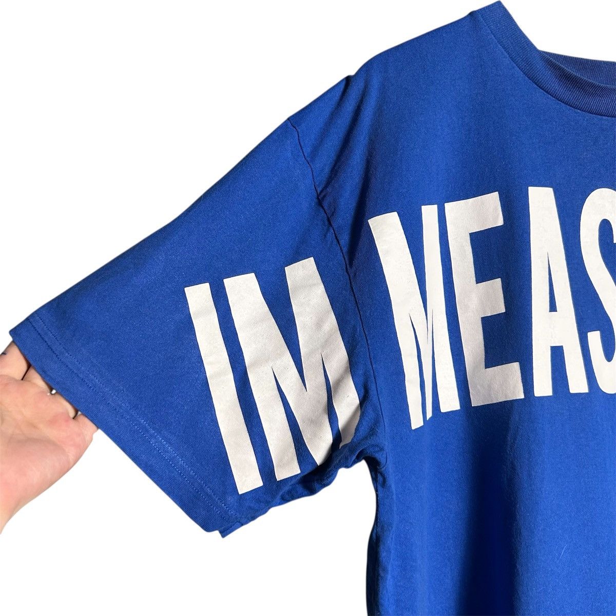 Vintage IMMEASURABLE Big Logo T-Shirt Size US XL / EU 56 / 4 - 3 Thumbnail