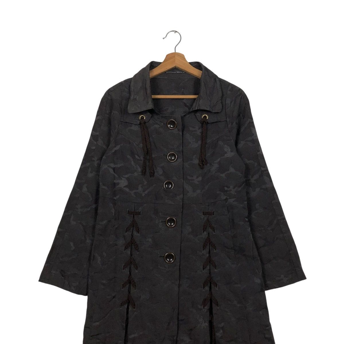 Hysteric Glamour 🔥VINTAGE LONG JACKET BIKER BONDAGE PARACHUTE DESIGN Size US S / EU 44-46 / 1 - 4 Thumbnail