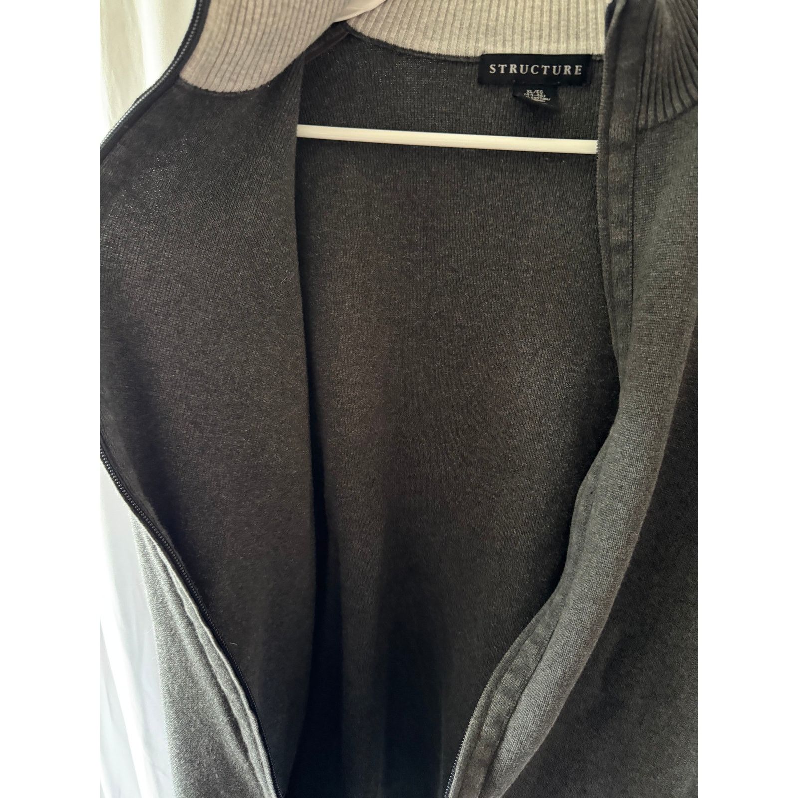 Structure Structure Full Zip Mock Neck Sweater Jacket, Size XL Size US XL / EU 56 / 4 - 8 Thumbnail