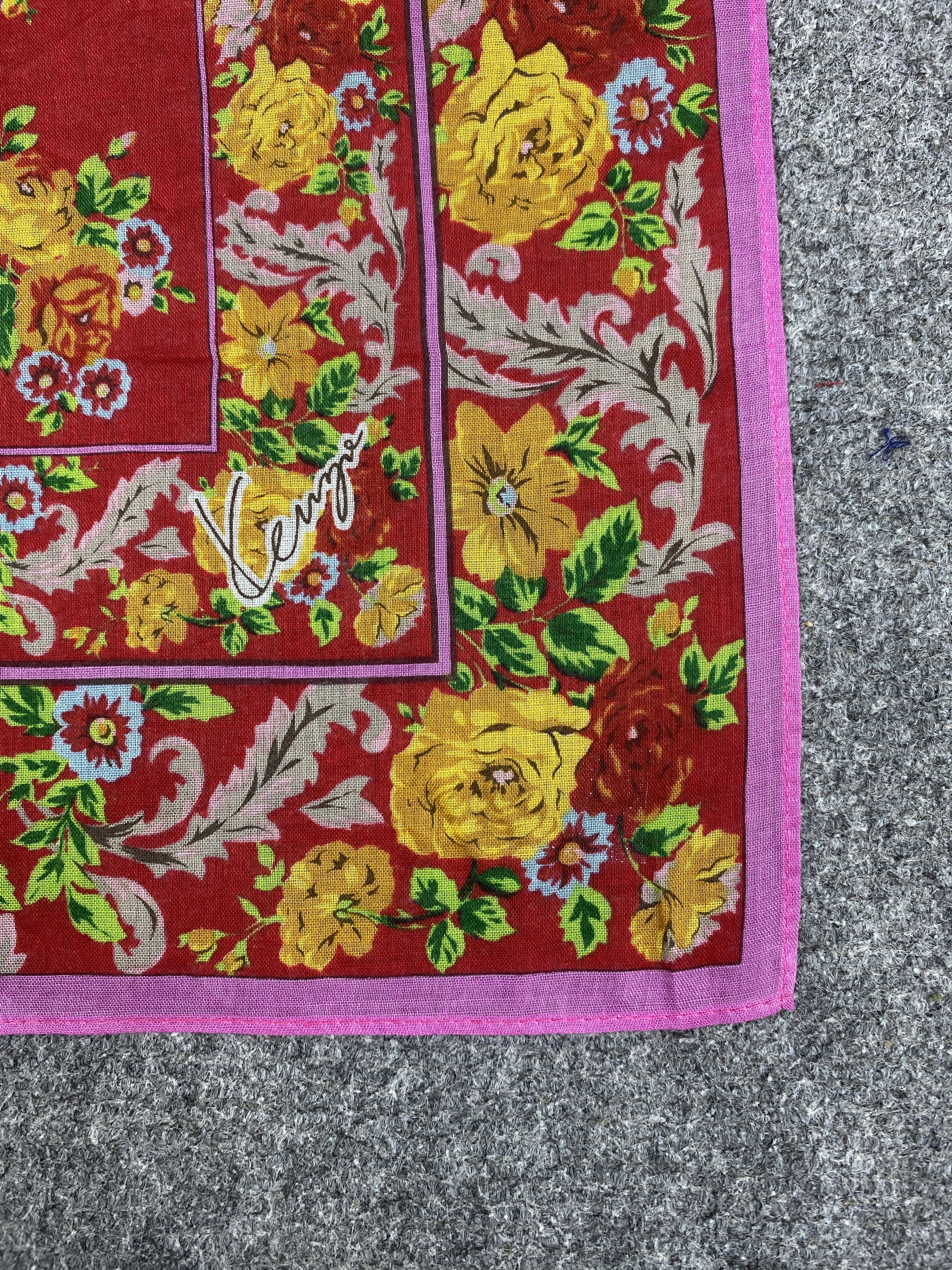 Kenzo Kenzo Handkerchief / Bandana / Neckerchief HKC0322 Size ONE SIZE - 5 Thumbnail
