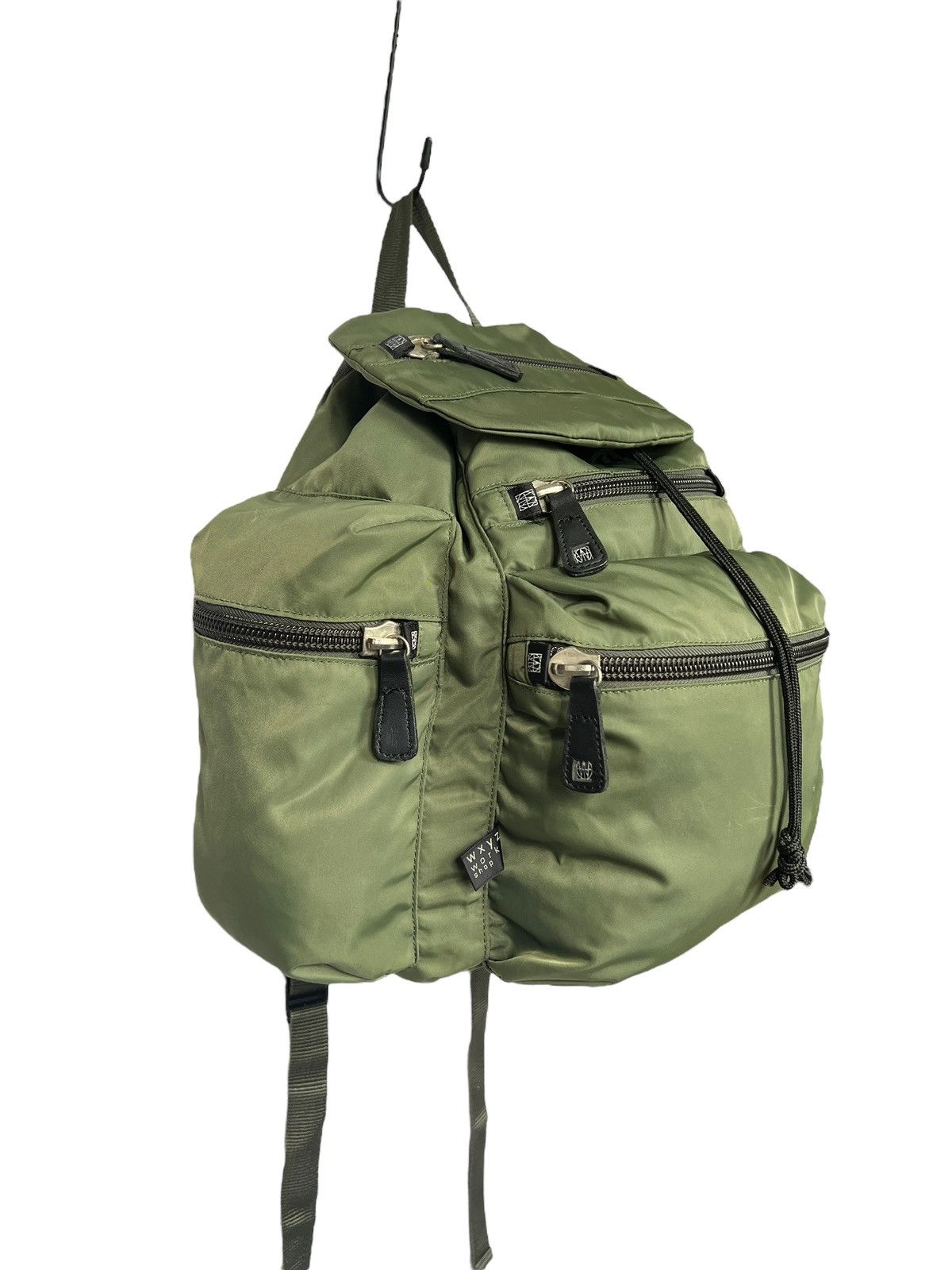 Y's × Yohji Yamamoto 1990s Yohji Yamamoto Workshop Tanker Backpack Size ONE SIZE - 2 Thumbnail