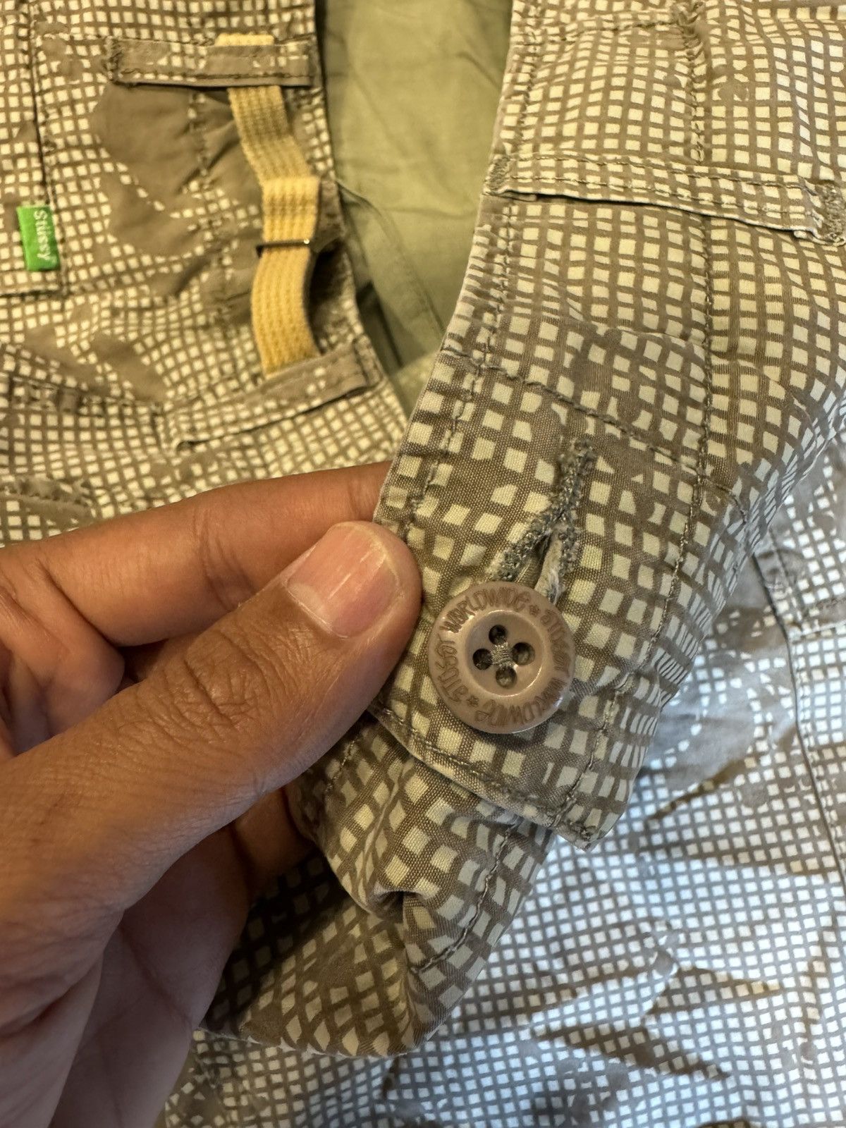 Stussy STUSSY CARGO CAMO SHORT PANTS Size US 34 / EU 50 - 3 Thumbnail