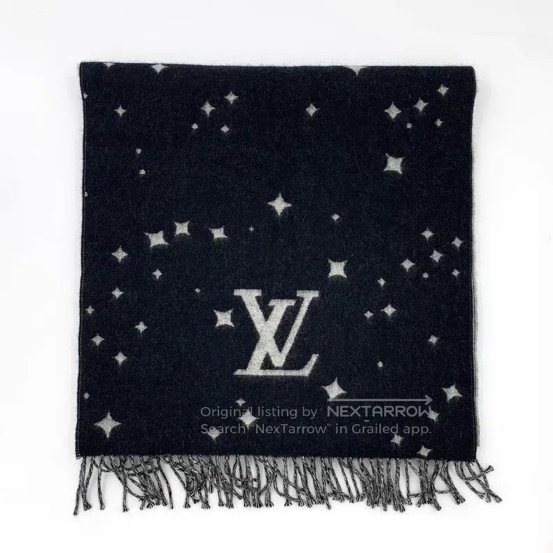 Louis Vuitton Louis Vuitton Black starry sky logo full print goatskin ta Size ONE SIZE - 1 Thumbnail