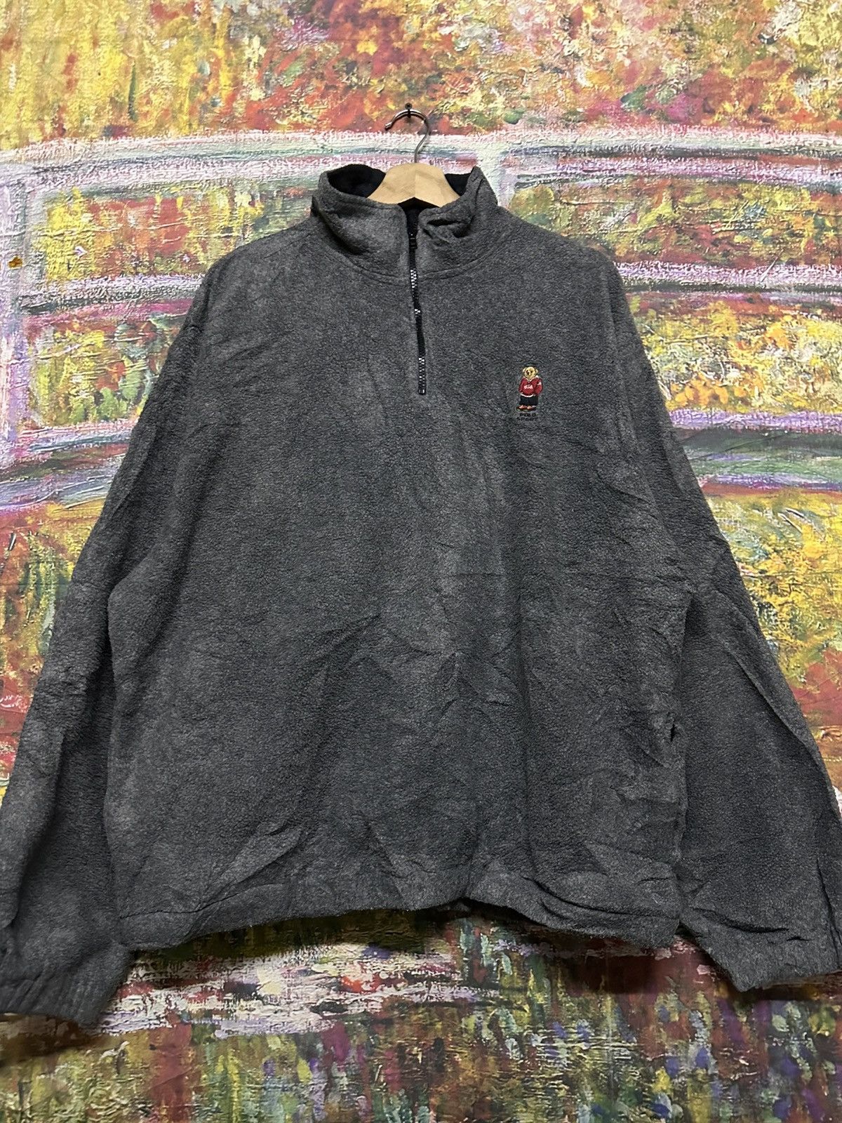Polo Ralph Lauren Vintage Polo Sport half zip Size US XXL / EU 58 / 5 - 3 Thumbnail