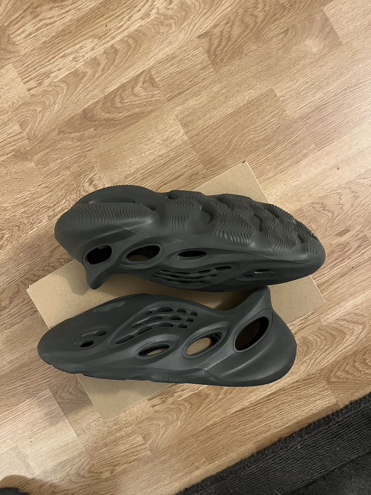 image of Adidas x Yeezy Season Yeezy Goam Runner Carbon Shoes in Black, Men's (Size 11)