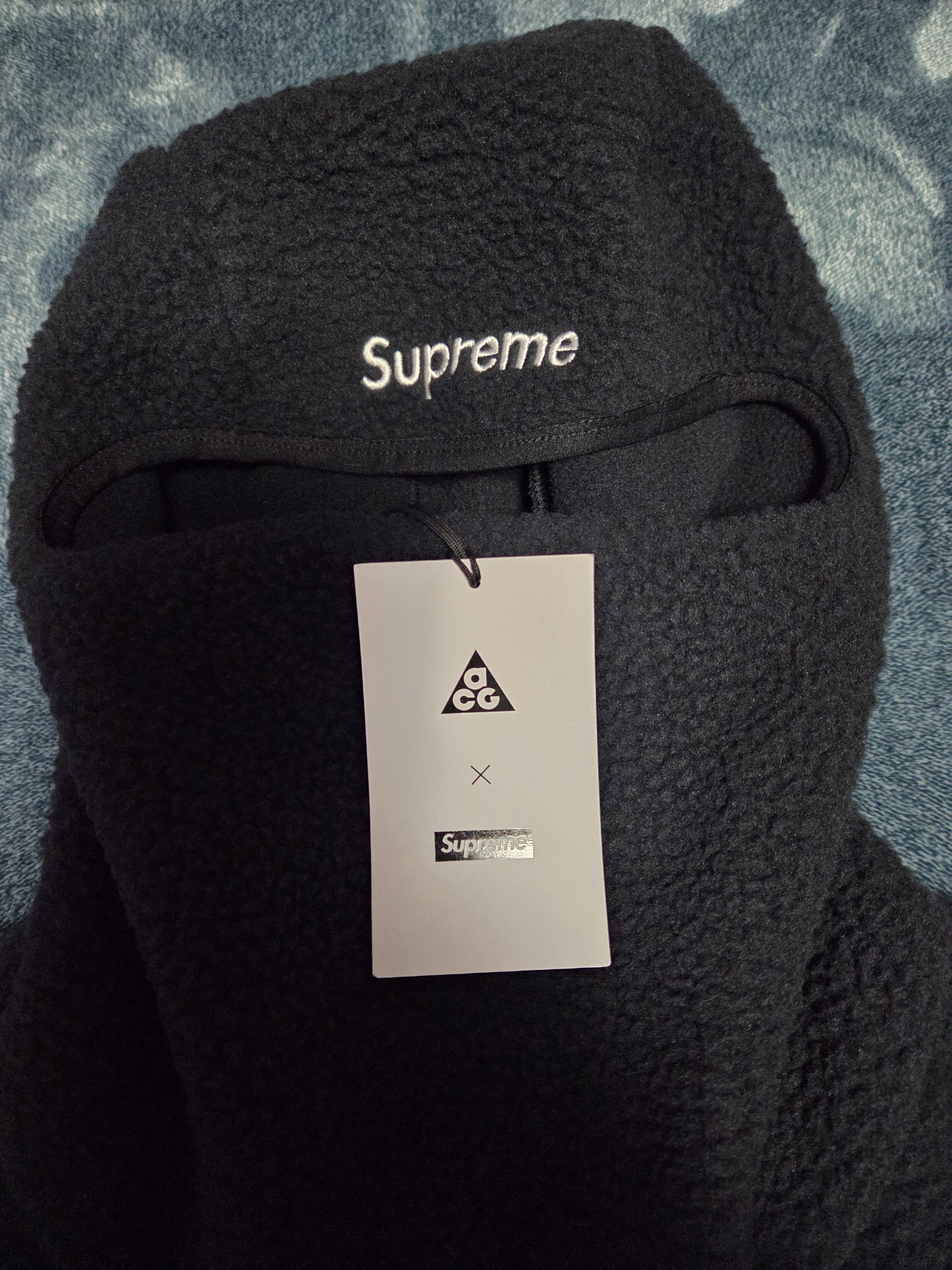 Nike × Supreme Supreme Nike ACG Fleece Pullover Black Size US M / EU 48-50 / 2 - 5 Thumbnail