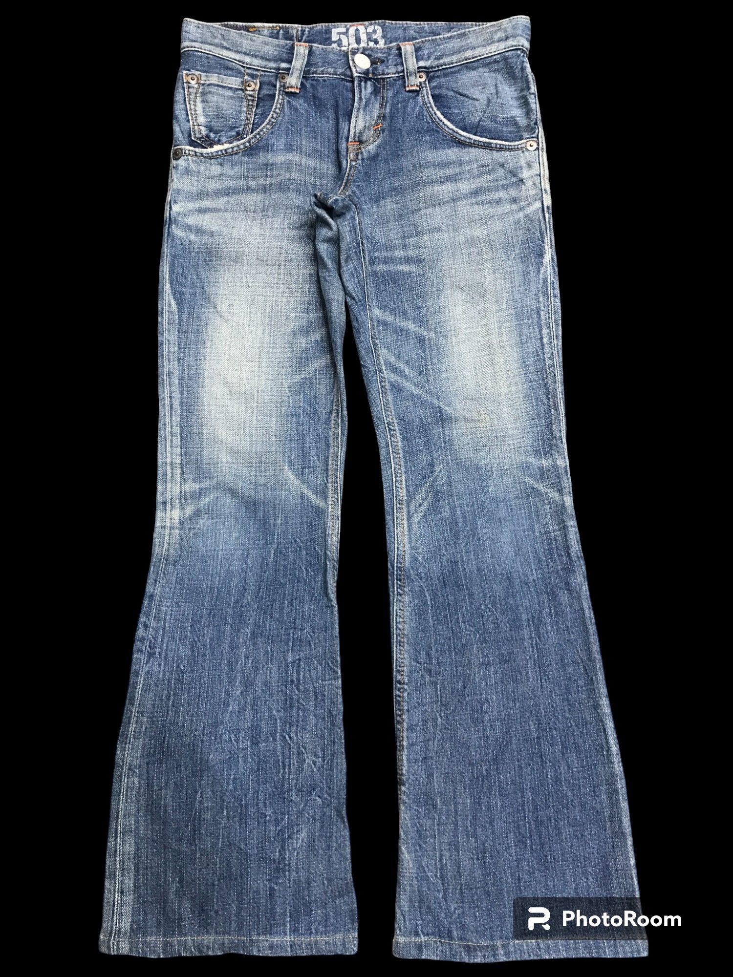 Edwin Flare🔥EDWIN 503 Flare Archival Fades Jeans F8 Size US 30 / EU 46 - 1 Thumbnail