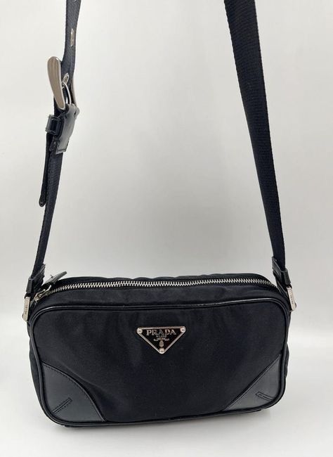 Prada Authentic PRADA Nylon Crossbody Camera Bag Size ONE SIZE - 5 Thumbnail