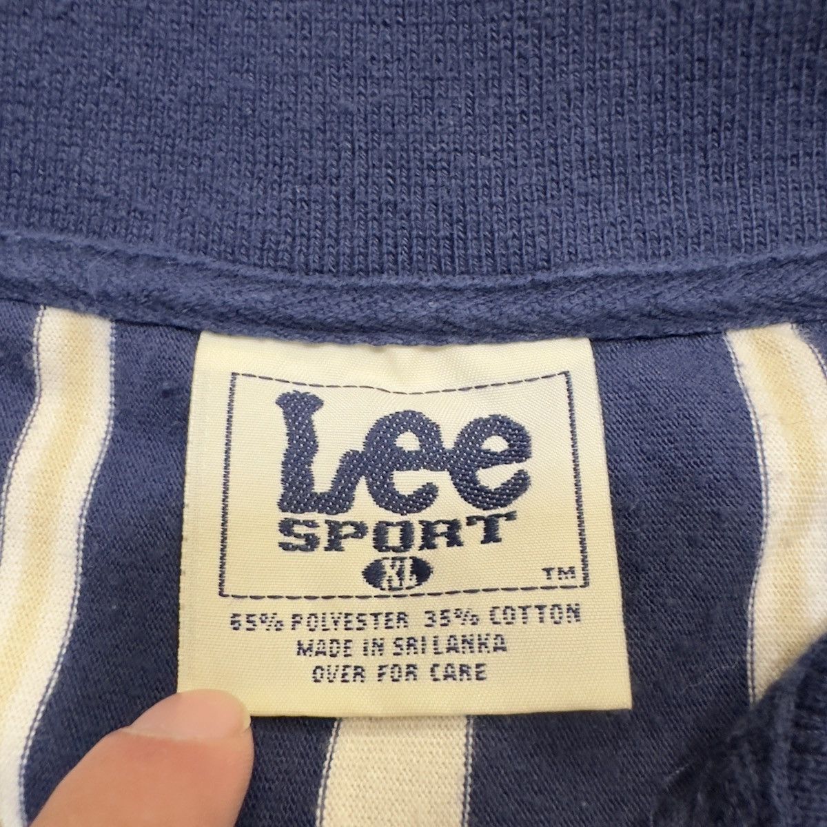 Lee × MLB × Vintage Vintage New York Yankees polo shirt Size US XL / EU 56 / 4 - 4 Thumbnail