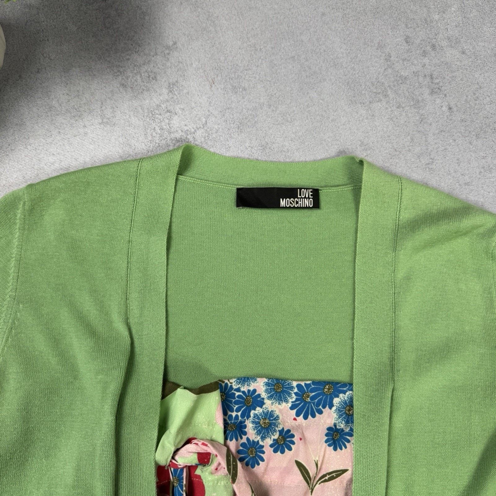 Moschino Love Moschino Sweater Women Size IT 42 Green Size M / US 6-8 / IT 42-44 - 7 Thumbnail