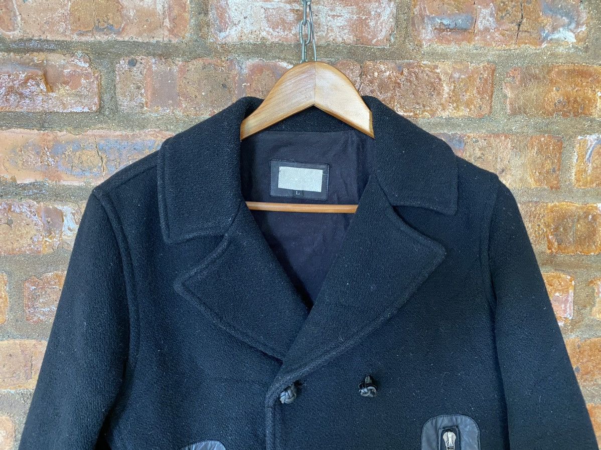 Ekam 1990s Rawlife by Ueno Shokai RIRI zipper leather Heavy coat Size US L / EU 52-54 / 3 - 3 Thumbnail