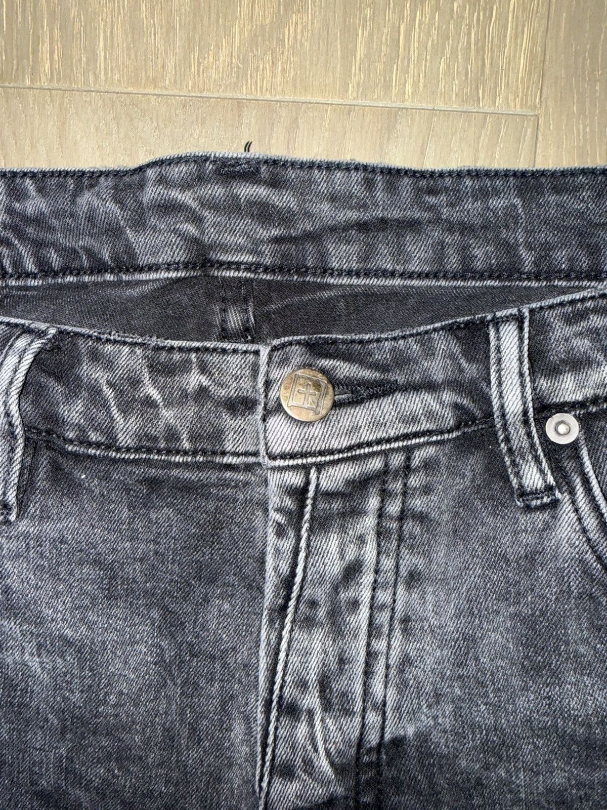 Ksubi Ksubi Black Skinny Jeans – Slim Fit Designer Denim Size US 37 - 4 Thumbnail
