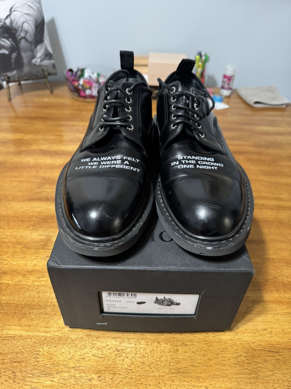 Dior × Hedi Slimane Dior homme SS06 Vernis Derby | Grailed