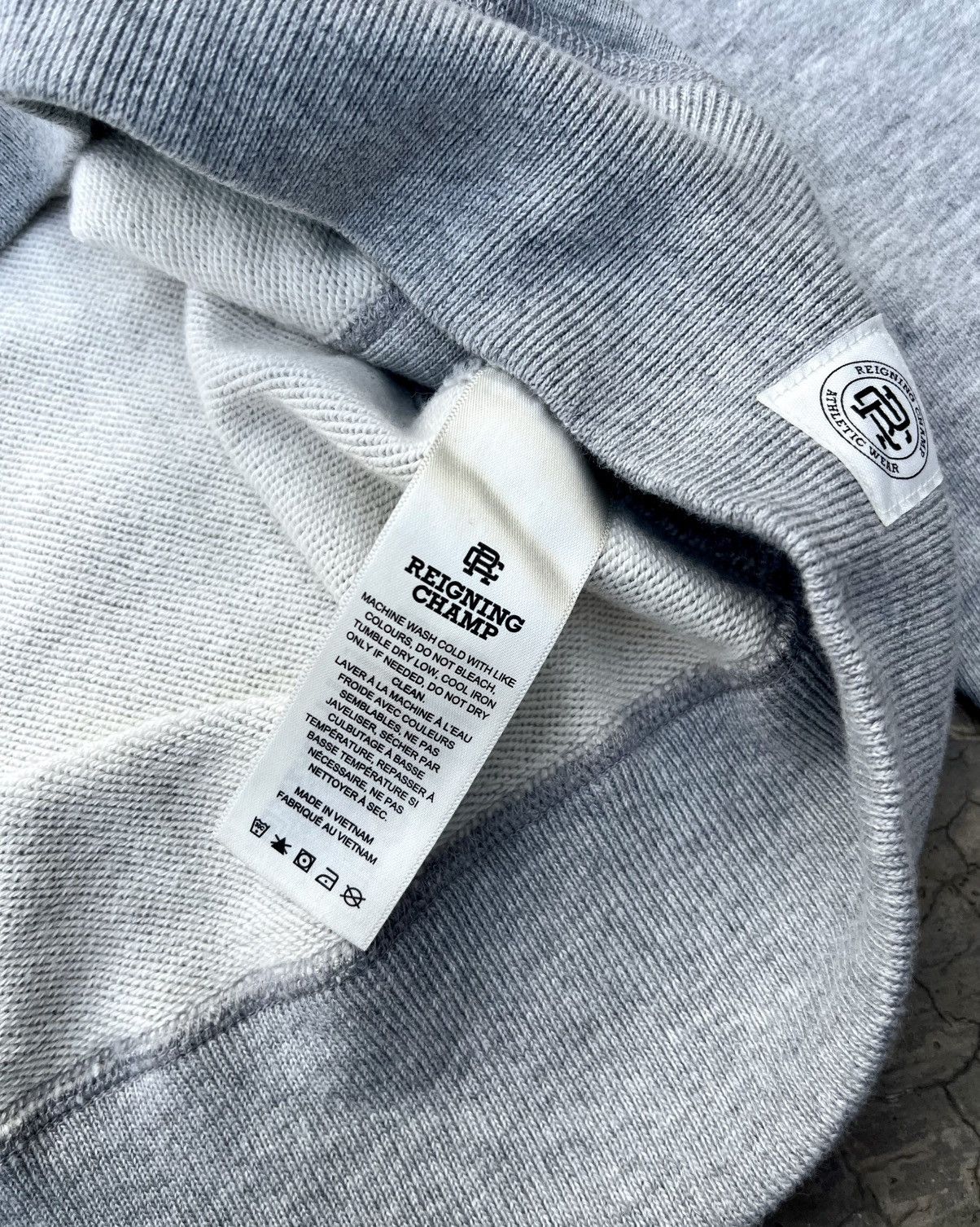 Midweight Terry Crewneck in Gray, Men's — image 5 of 6