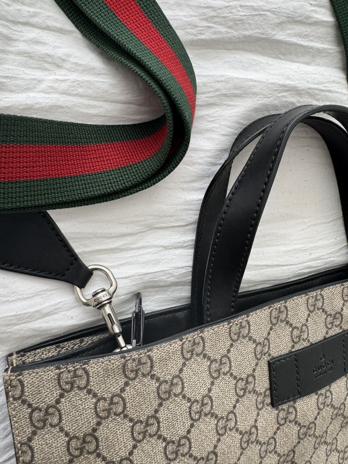 Gucci Gucci GG Canvas Tote Bag Size ONE SIZE - 12 Thumbnail
