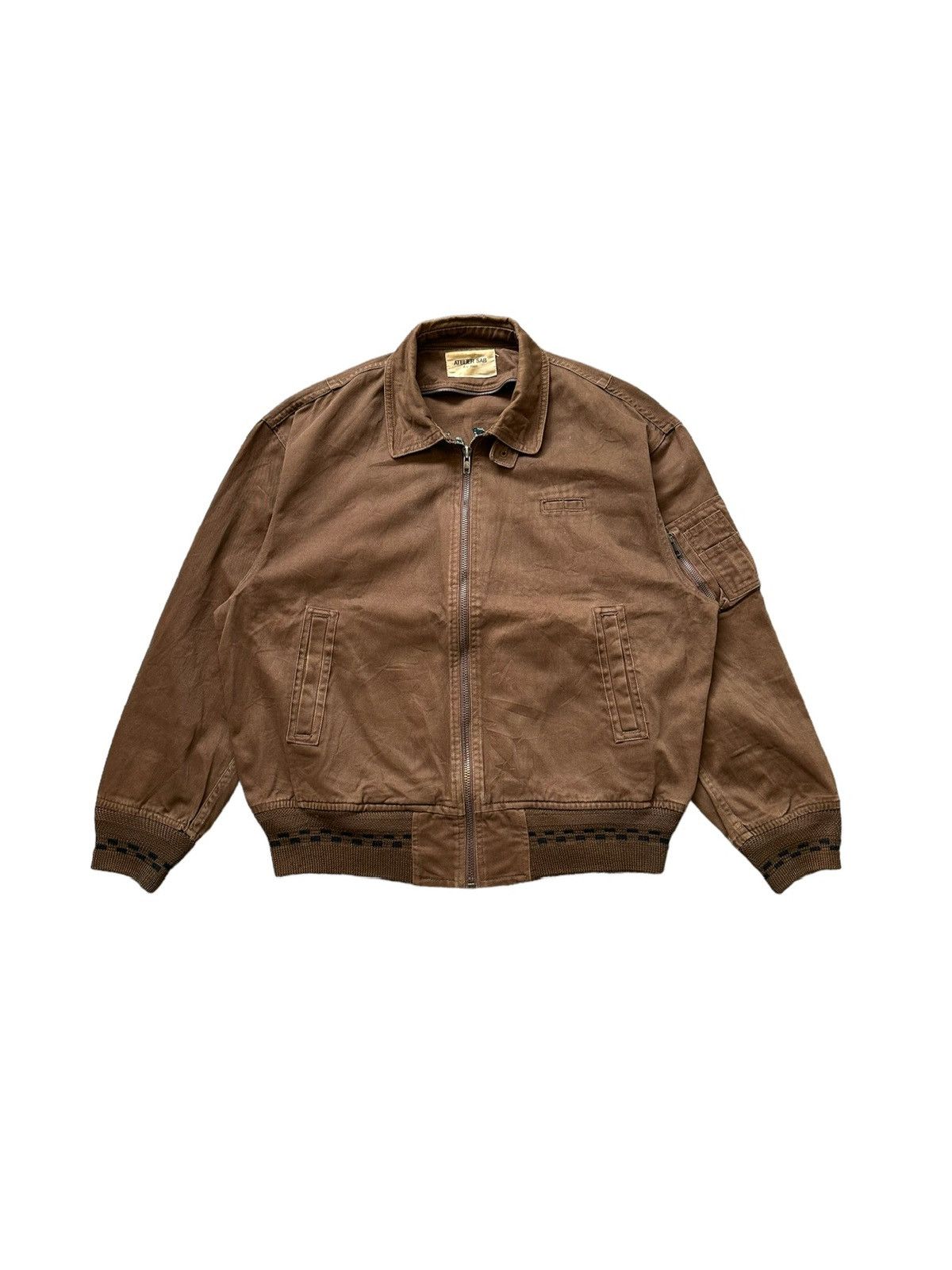 Vintage 80’s Atelier Sab for Men A/H collection Size US L / EU 52-54 / 3 - 1 Thumbnail