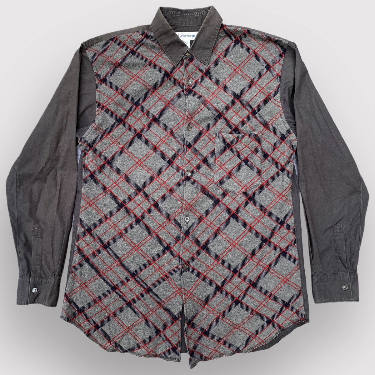 Comme des Garcons Comme Des Garcons Front Plaid Shirt Size US S / EU 44-46 / 1 - 1 Thumbnail
