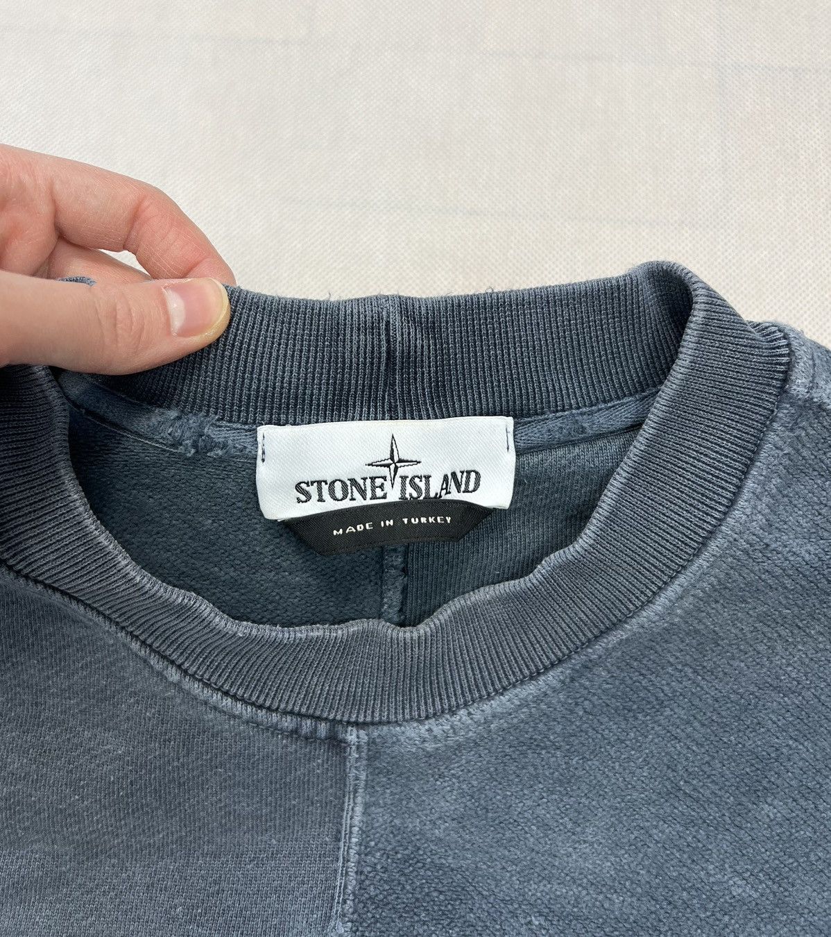 Stone Island Sweatshirt Stone Island Dye Big Logo Size US L / EU 52-54 / 3 - 3 Thumbnail