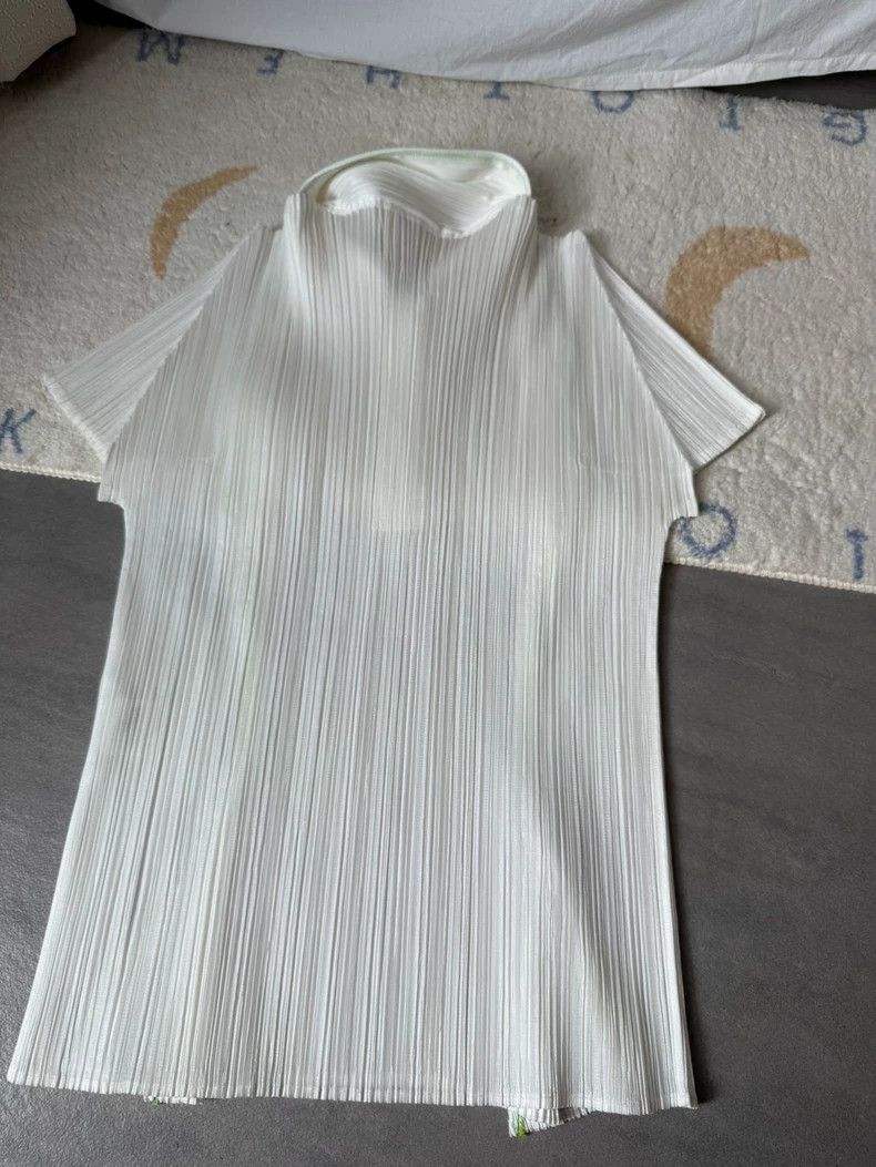 Issey Miyake issey miyake size:3 Pleated irregular-shaped short sleeves Size XXS / US 00 / IT 34 - 3 Thumbnail