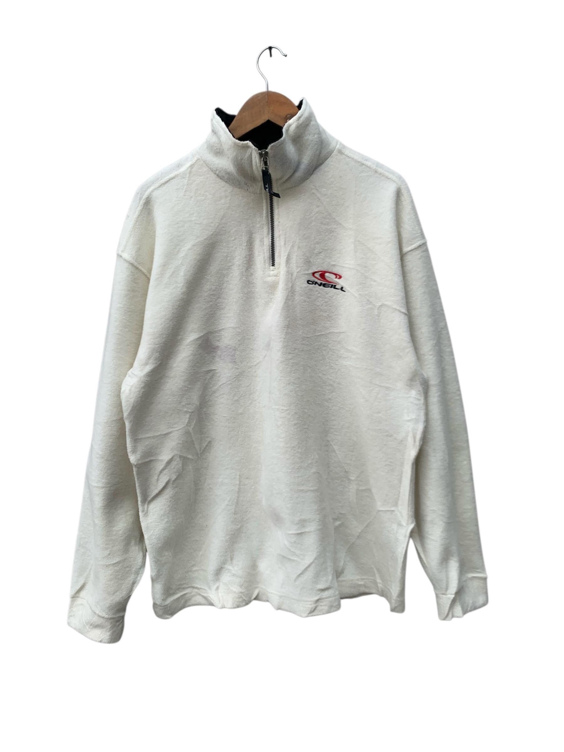 O'Neill Vintage O'neill Fleece Half Zipper Jacket Size US L / EU 52-54 / 3 - 2 Thumbnail